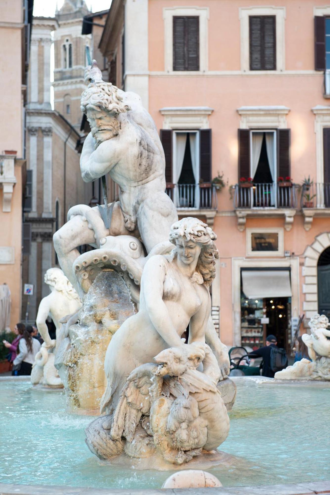 Navona Charming Balcony Lejlighed Rom Eksteriør billede